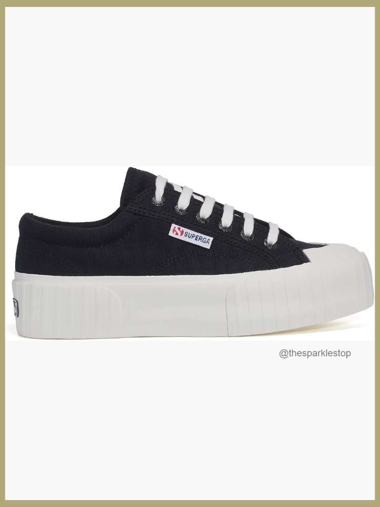 Mens 2631 Stripe Platform Fashion Sneakers Cotton Chunky Sole